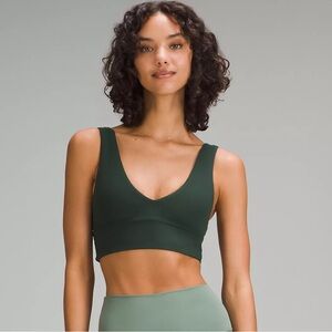 Lululemon Align V-Neck Bra Legacy Green